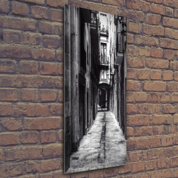 Quadro in vetro verticale Barcellona, ​​Spagna