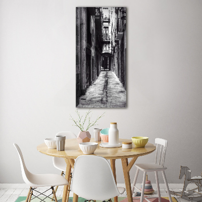 Quadro in vetro verticale Barcellona, ​​Spagna
