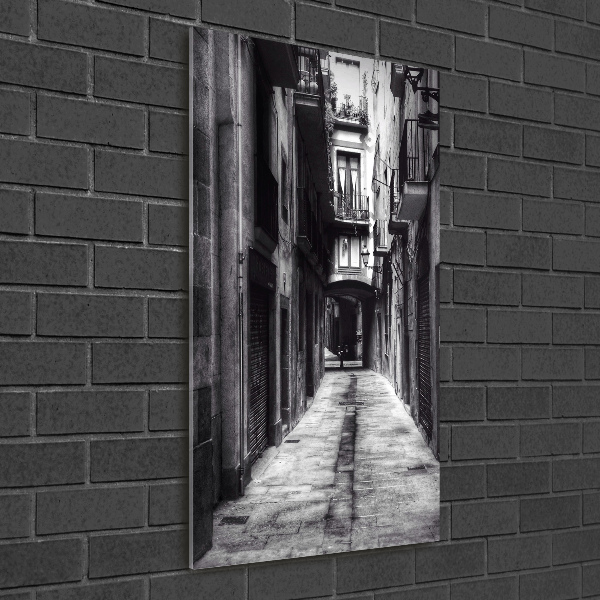 Quadro in vetro verticale Barcellona, ​​Spagna