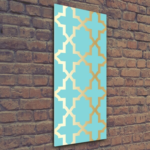 Quadro vetro verticale Modello arabo
