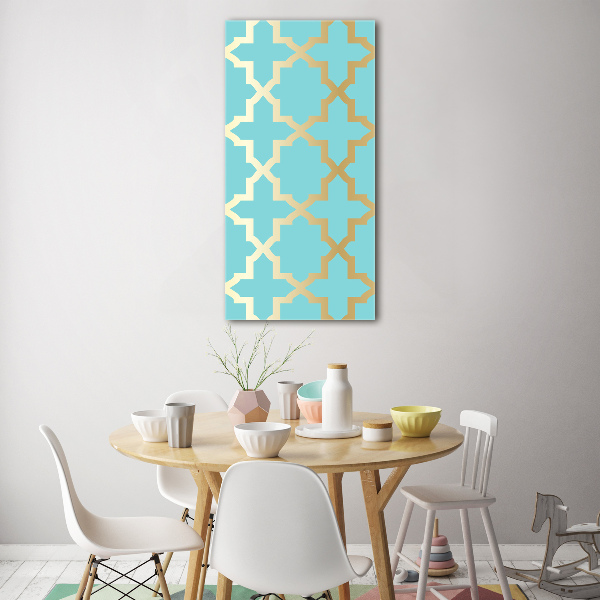 Quadro vetro verticale Modello arabo