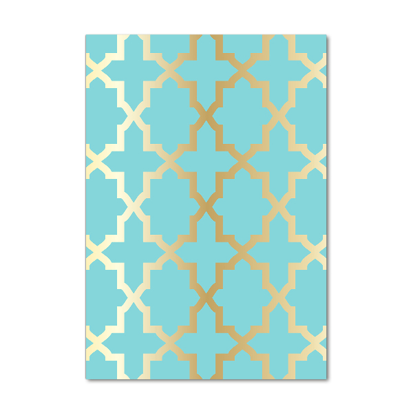 Quadro vetro verticale Modello arabo