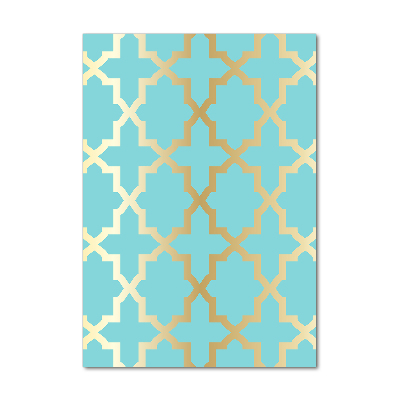 Quadro vetro verticale Modello arabo