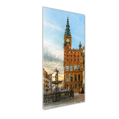 Quadro vetro verticale Danzica, Polonia