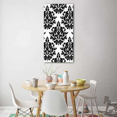 Quadro vetro verticale Ornamenti