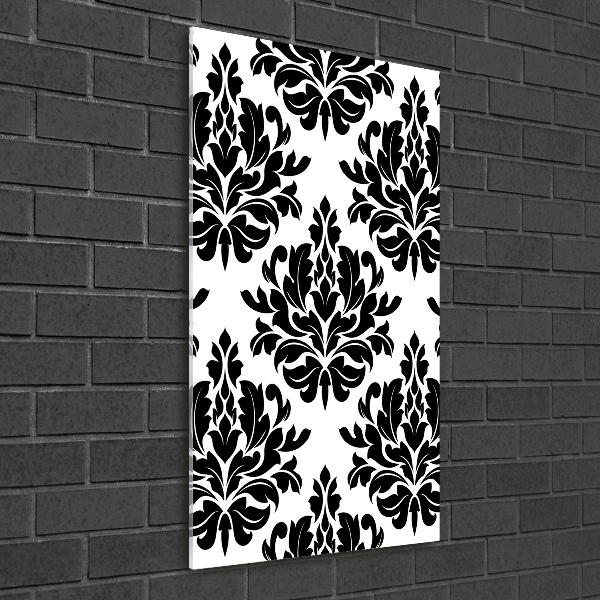 Quadro vetro verticale Ornamenti