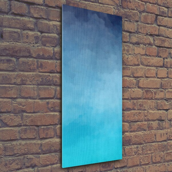 Quadro di vetro verticale Fumo