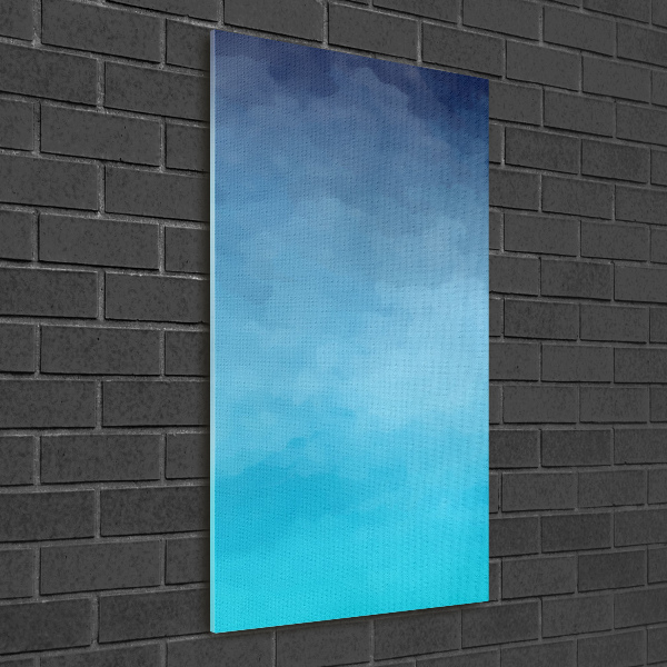 Quadro di vetro verticale Fumo