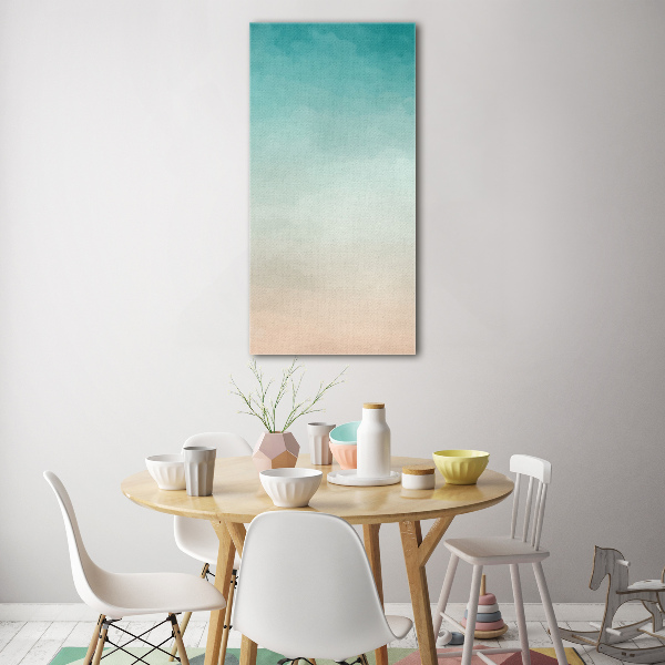 Quadro stampa su vetro verticale Fumo