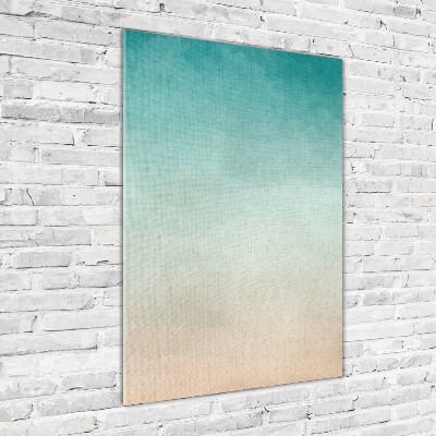 Quadro stampa su vetro verticale Fumo