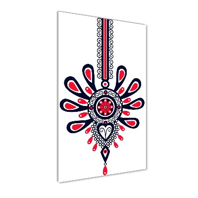 Quadro in vetro verticale Modello popolare polacco