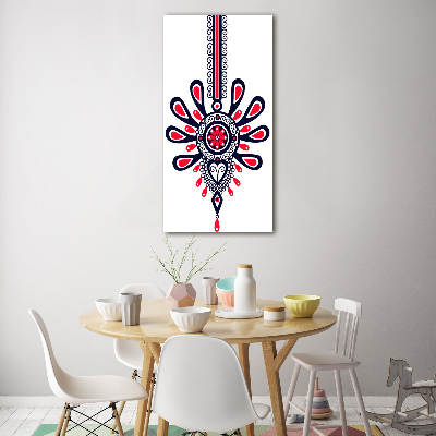 Quadro in vetro verticale Modello popolare polacco