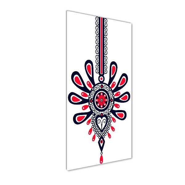 Quadro in vetro verticale Modello popolare polacco