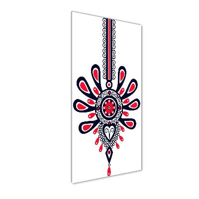 Quadro in vetro verticale Modello popolare polacco