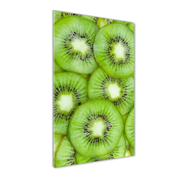 Quadro vetro verticale Kiwi