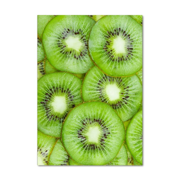 Quadro vetro verticale Kiwi