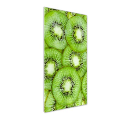 Quadro vetro verticale Kiwi