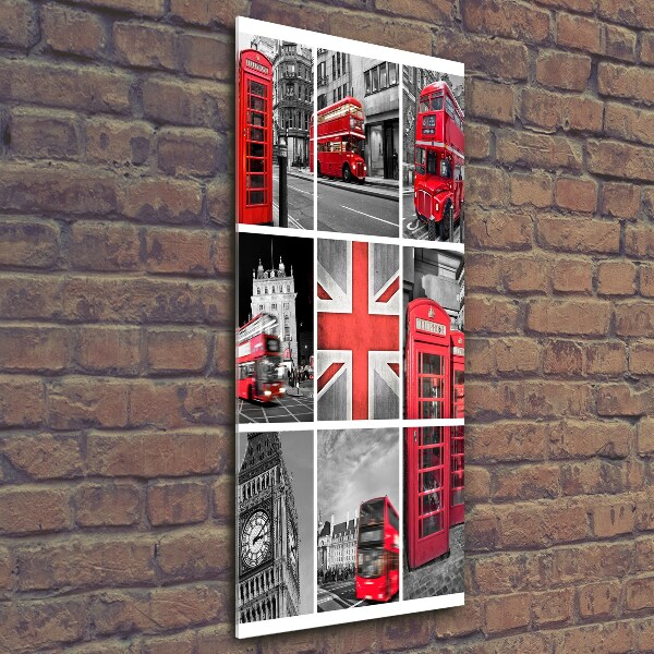 Quadro vetro verticale London College