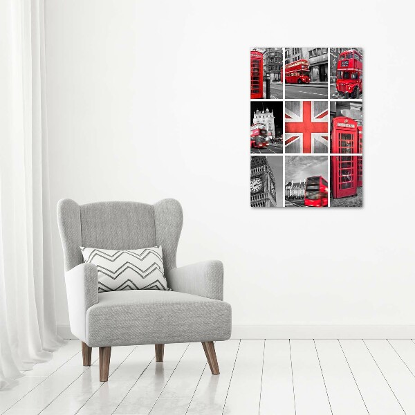 Quadro vetro verticale London College