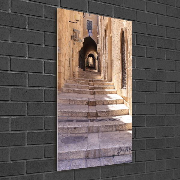 Quadro di vetro verticale Gerusalemme, Israele