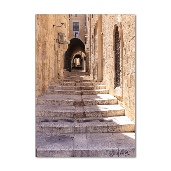 Quadro di vetro verticale Gerusalemme, Israele