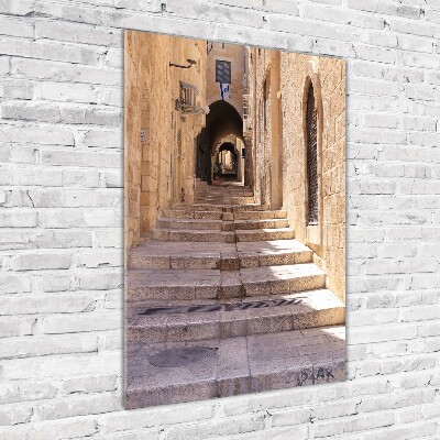 Quadro di vetro verticale Gerusalemme, Israele