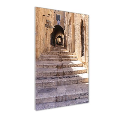 Quadro di vetro verticale Gerusalemme, Israele