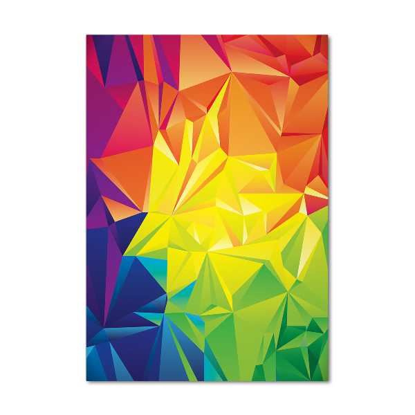 Quadro stampa su vetro verticale Sfondo astratto