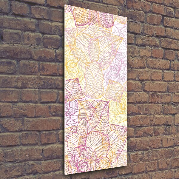 Quadro di vetro verticale Mobili