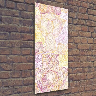 Quadro di vetro verticale Mobili