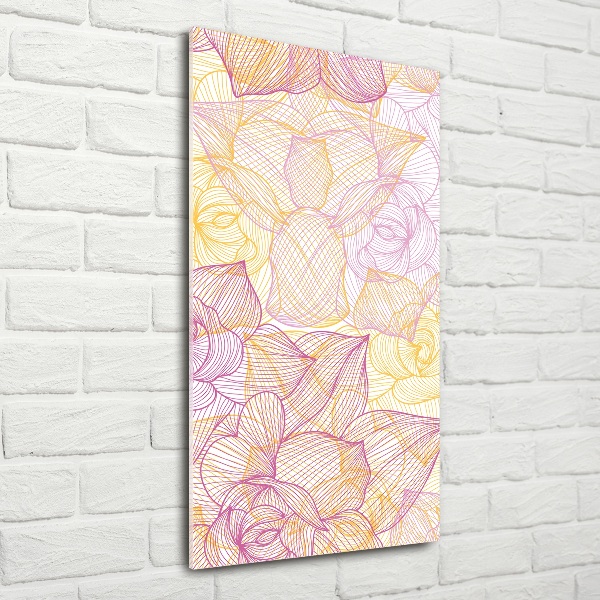 Quadro di vetro verticale Mobili