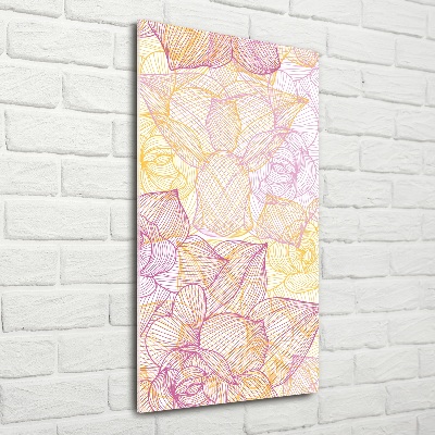 Quadro di vetro verticale Mobili