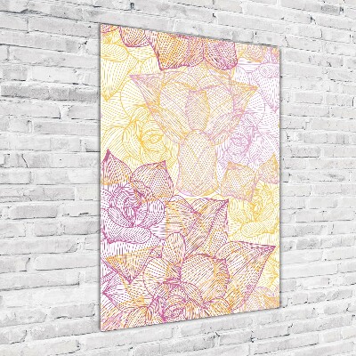 Quadro di vetro verticale Mobili