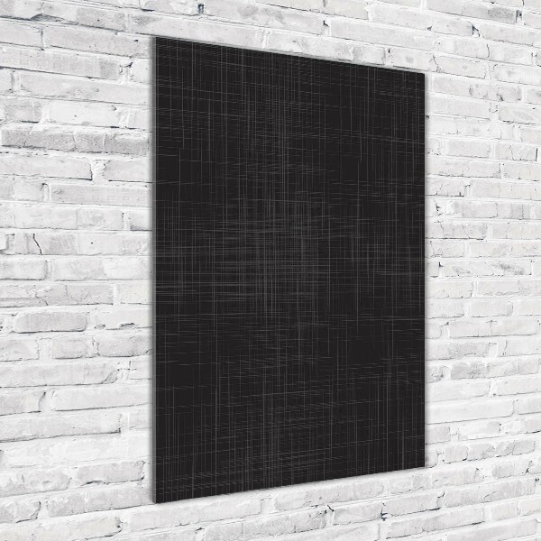 Quadro di vetro verticale Consistenza del tessuto