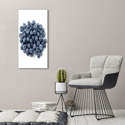 Quadro in vetro verticale Frutti di bosco