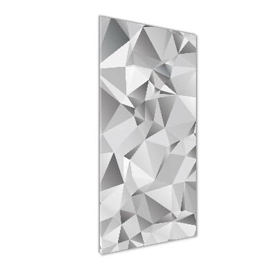 Quadro di vetro verticale Astrazione 3D