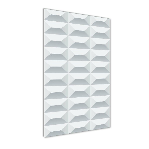 Quadro in vetro verticale Sfondo geometrico