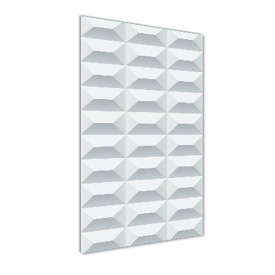 Quadro in vetro verticale Sfondo geometrico