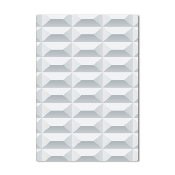 Quadro in vetro verticale Sfondo geometrico