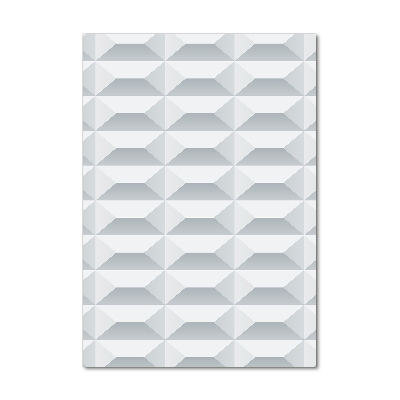 Quadro in vetro verticale Sfondo geometrico