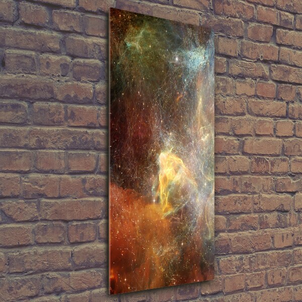 Quadro di vetro verticale Cosmo