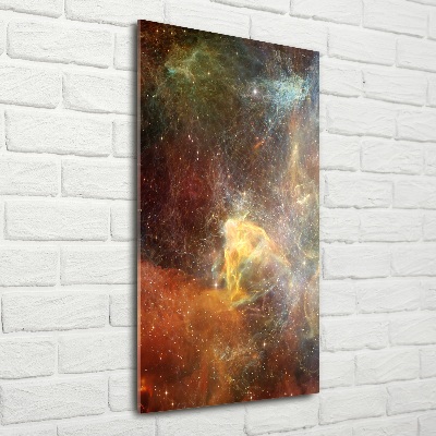 Quadro di vetro verticale Cosmo
