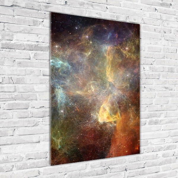 Quadro di vetro verticale Cosmo