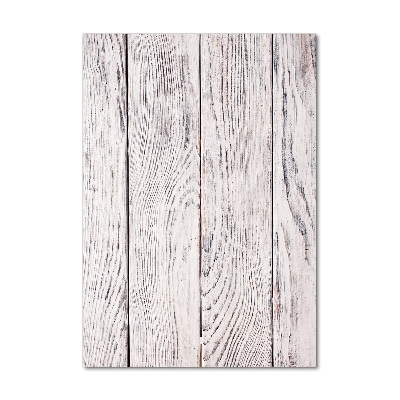 Quadro di vetro verticale Parete in legno