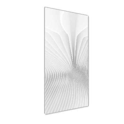 Quadro in vetro verticale Linee astratte