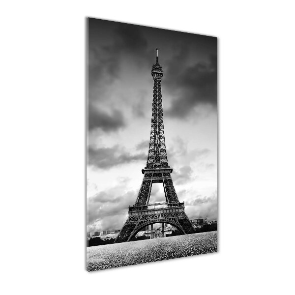 Quadro vetro verticale Torre Eiffel Parigi