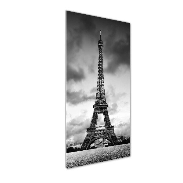 Quadro vetro verticale Torre Eiffel Parigi