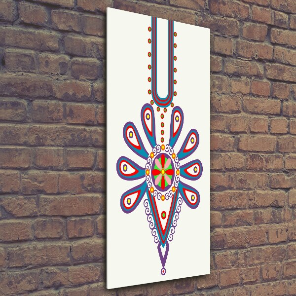 Quadro vetro verticale Modello popolare polacco