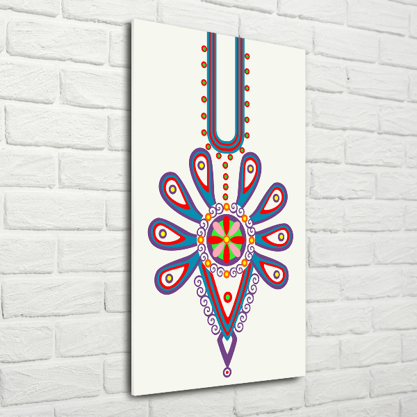 Quadro vetro verticale Modello popolare polacco