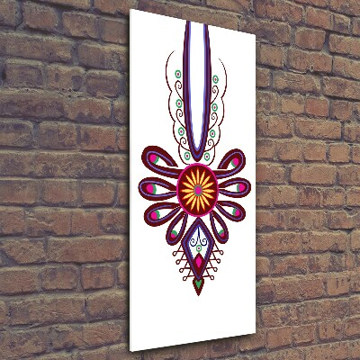 Quadro stampa su vetro verticale Modello popolare polacco